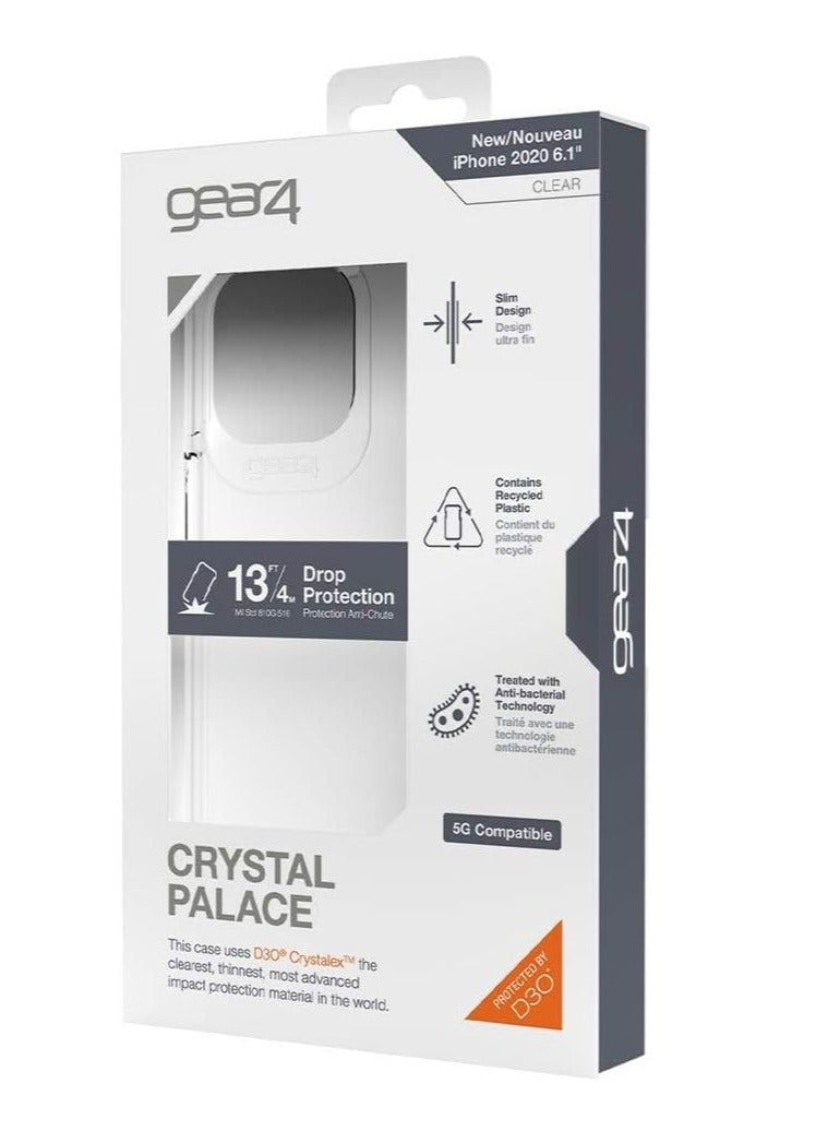 Gear4 for iPhone 11 6.1-Inch Case Transparent, Heavy Duty Durable 3-Layer [Not Yellowing][Military Grade Drop Protection] Shockproof/DropProof Protective Cover - Clear - Image 5