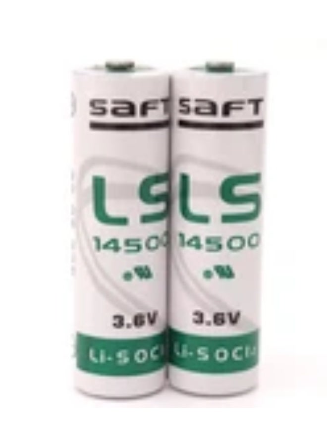 SAFT LS14500 3.6V Lithium Battery 2-Pack — High-Performance Li-SOCl₂ Industrial Power Cells for Meters, Security Systems, and IoT Devices | Long-Life 2600mAh Non-Rechargeable Batteries - Image 5