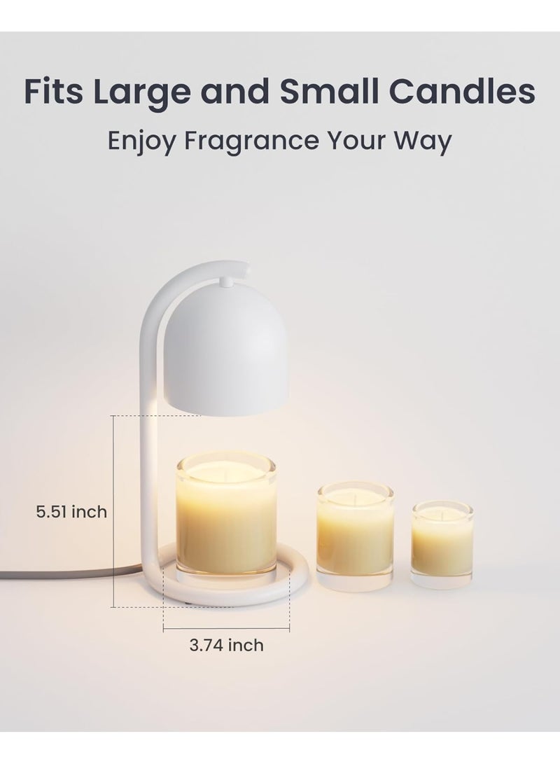 SwitchBot Smart Candle Warmer Lamp with Voice Control & Timer, Matter Compatible Candle Wax Melter, Dimmable Flameless Candle Warmer for Scented Candles, Works with Apple Home, Google Home & Smart Assistants, Home Decor Gift for Women - Image 3