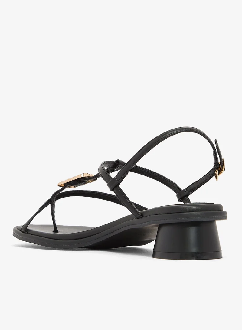 ELLA Block Heel Sling Back Heels