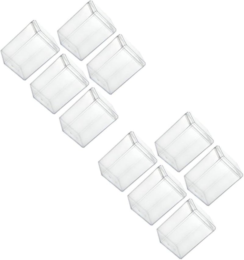 2 قطعة منظم الحلوى الشفاف صندوق تخزين علبة عرض للكعك المعجنات التحف - Image 2