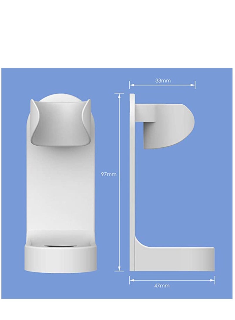 KASTWAVE Adhesive Electric Toothbrush Holder, Wall Mounted Tooth Brush Organizer 2 Pack - Image 4