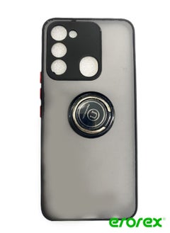 erorex Protective Case Cover For Spark Go 2022 With Magnetic Ring Holder Black  - Image 1