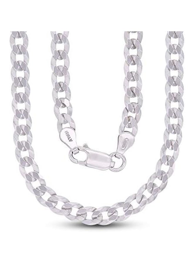 Solid 925 Sterling Silver 3mm-16mm Cuban  - Image 2