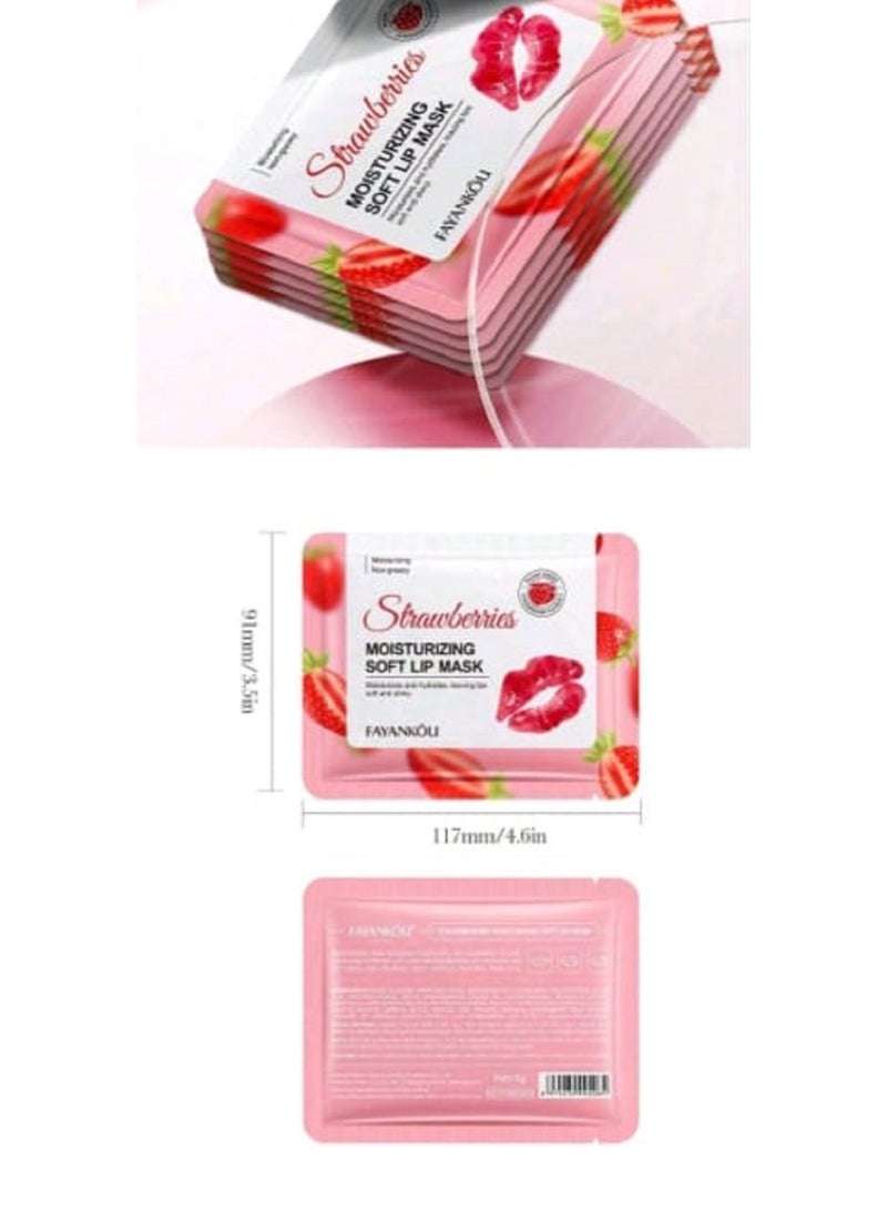 Generic MOISTURIZING SOFT LIP MASK Moisturizing And Hydrating Erase Signs Of Fatigue Natural Pink Lips Prevent Drying Brighten Lips Color Smooth Away Lip Lines Soft Lips - Image 2