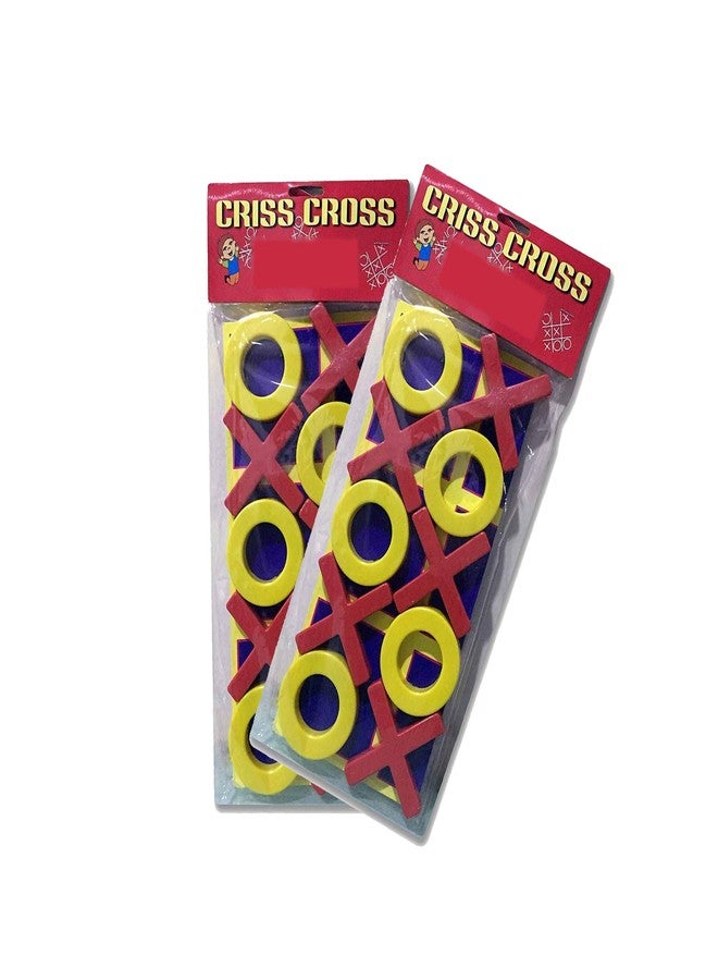 ROSEFAIR Criss Cross Game Perfect Birthday Return Gift For Both Girls & Boys Board Game & Party & Fun Games (Pack-02), For Kid - Image 1