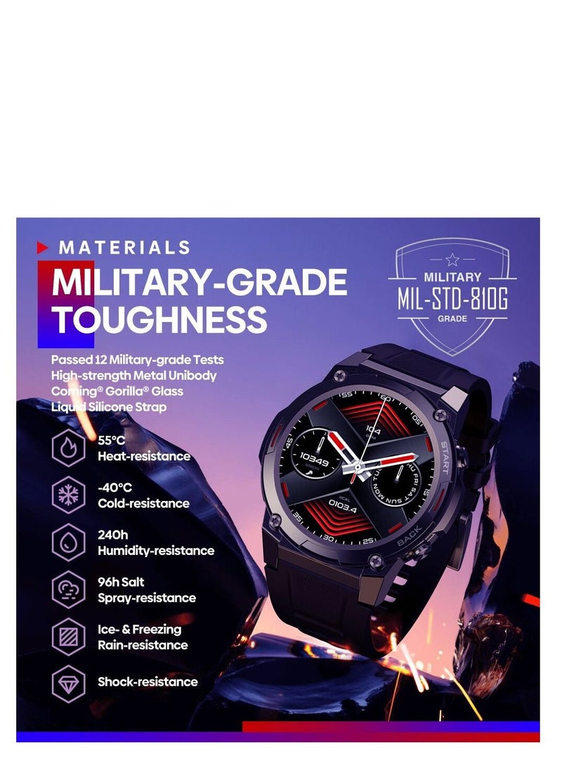 Zeblaze Zeblaze VIBE 7 PRO Voice Calling Smart Watch  Military Grade Toughness Watch  - Image 5