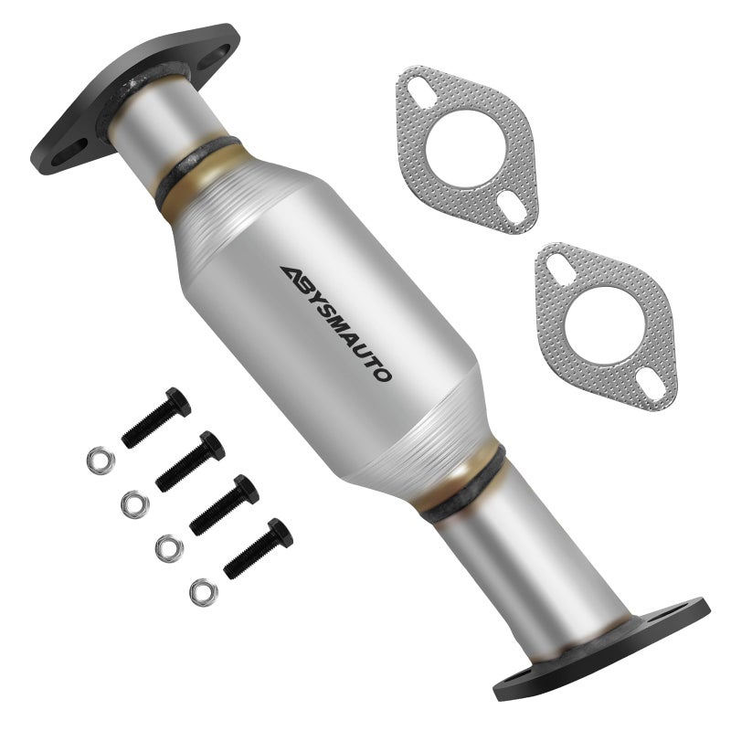 ABYSMAUTO Rear Catalytic Converter Compatible with Hyundai Santa Fe 2007 2008 2009 33L V6 Catalytic Convertor Directfit 16604 EPA Compliant