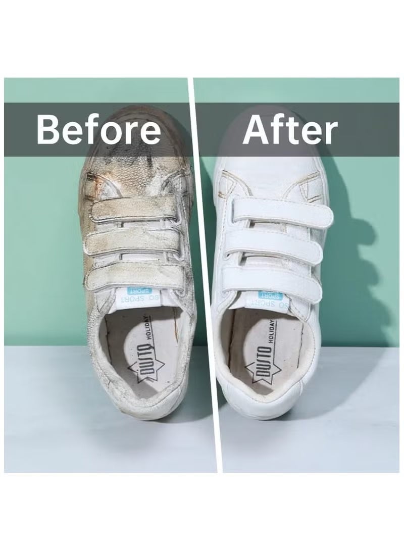 SHOESHINE مناديل مبللة لتنظيف الاحذية عبوة واحدة - ٨٠ منديل ، وايبس لتنظيف الاحذية الرياضية، منظف لازالة الاوساخ والبقع من الكوتش - Image 5