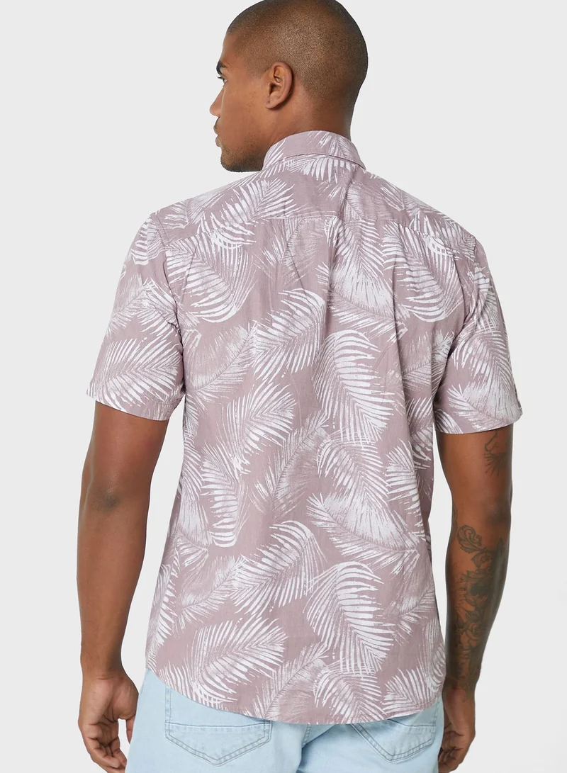 Only & Sons Casual Printed Regular Fit Shirt