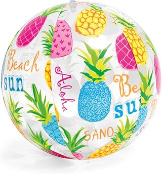 Intex Lively Print Inflatable Beach Ball | Assorted  Colour May Vary | 51cm | Ages 3+ - view 4