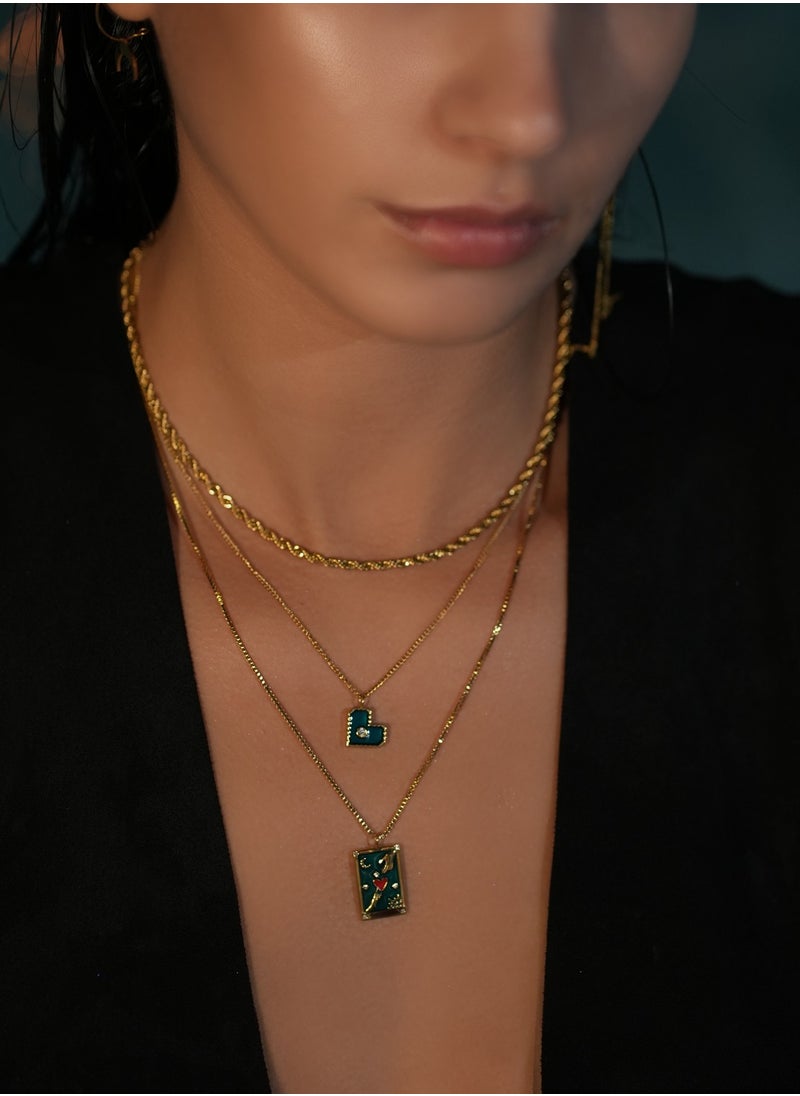 Clé de Lune The Braided Necklace - 3mm  - Image 2
