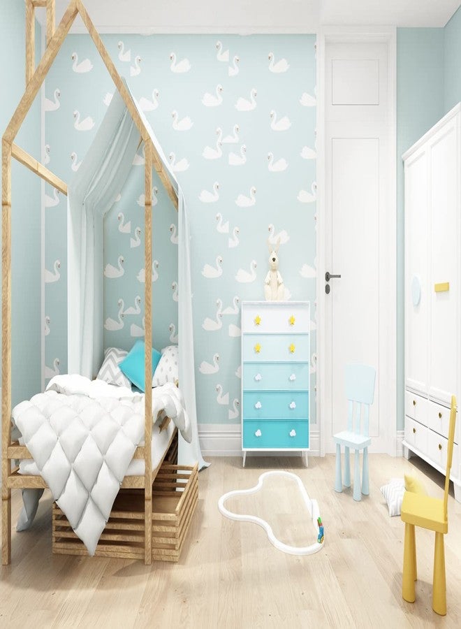 Skyscraper Cartoon Shape Soft Rubber Knobs for Kids Girls Boys Cabinet Handle pulls Drawer Knobs for Kids Room Cabinets Closets Toy Organizer Box Bookcase 6pcs/Set (Cloud, White) - Image 3