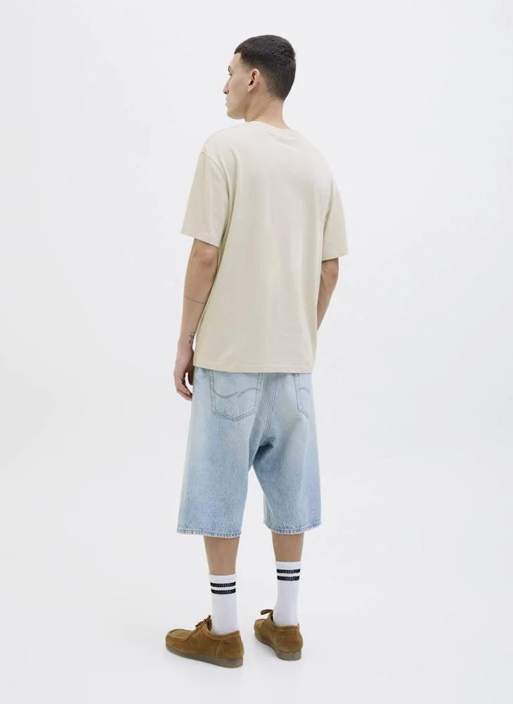 جاك اند جونز JJPORTO TEE SS CREW NECK