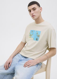 JACK & JONES JJPORTO TEE SS CREW NECK  - Image 3