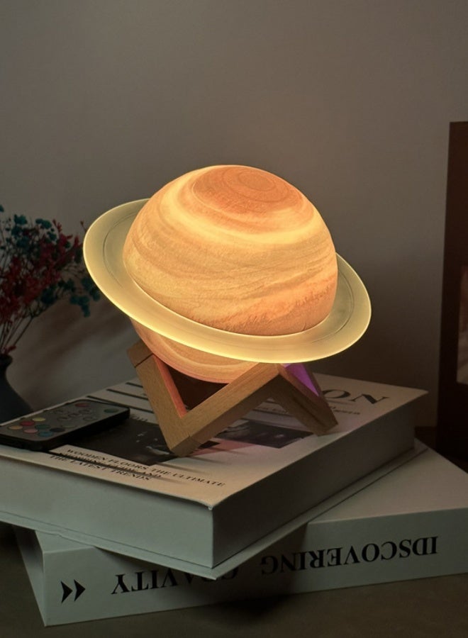 M MIAOYAN Saturn Ring Bluetooth Speaker Desktop Home Subwoofer Speaker 3D Lighting Sound  - Image 2