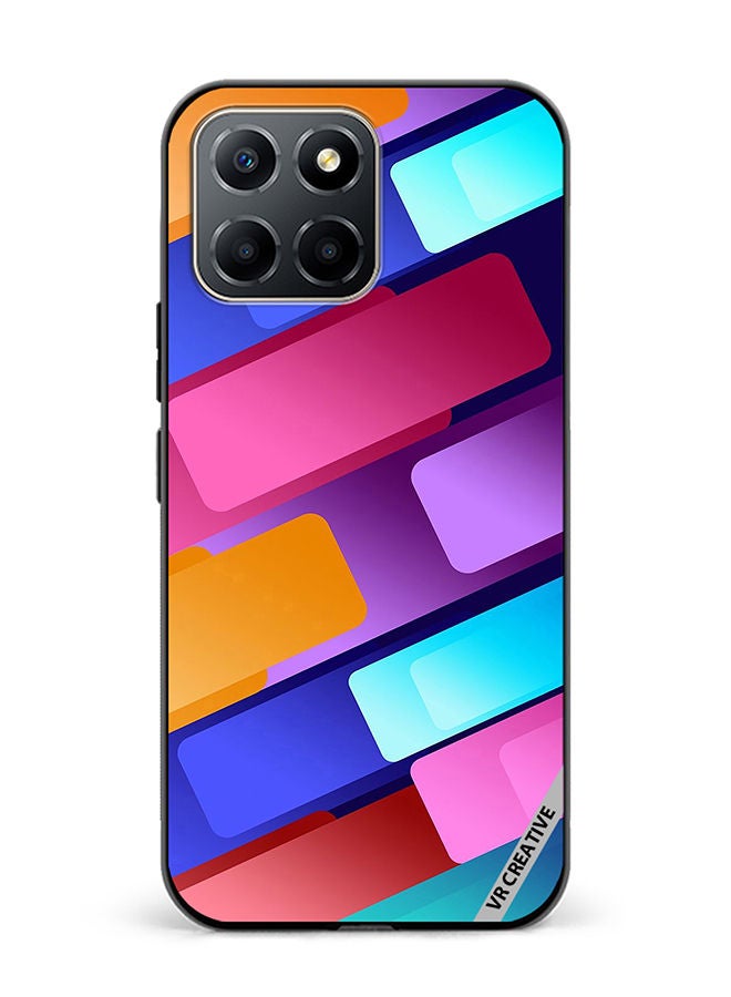VR CREATIVE Protective Case Cover For Honor X6 Abstract Design Multicolour - Image 1