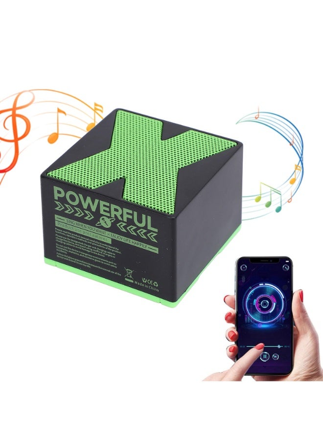 مكبر صوت بلوتوث صغير، سماعة مكتبية مع إقران ستيريو لاسلكي، صوت عالي وجودة ستيريو عالية، مقاوم للماء وفق معيار IP54، سماعة بلوتوث محمولة للرجال والنساء والأطفال والأولاد والبنات - Image 1