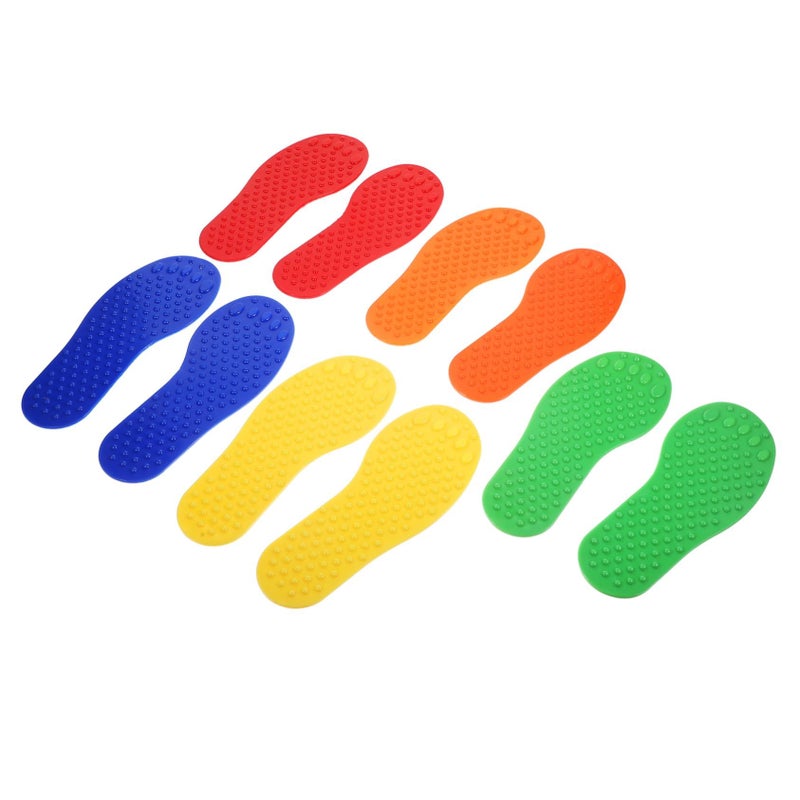 Vinyl Floor Markers 10Pcs Soccer Football Tennis Training Equipment - Image 2