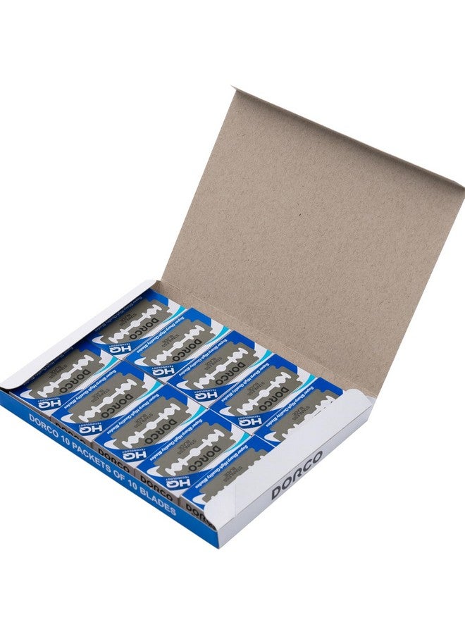 دروكو شفرات حلاقة مزدوجة الحافة St300 Platinum Extra - 500 شفرة | شفرات حلاقة ممتازة من الفولاذ المقاوم للصدأ لحلاقة ناعمة ودقيقة - Image 2