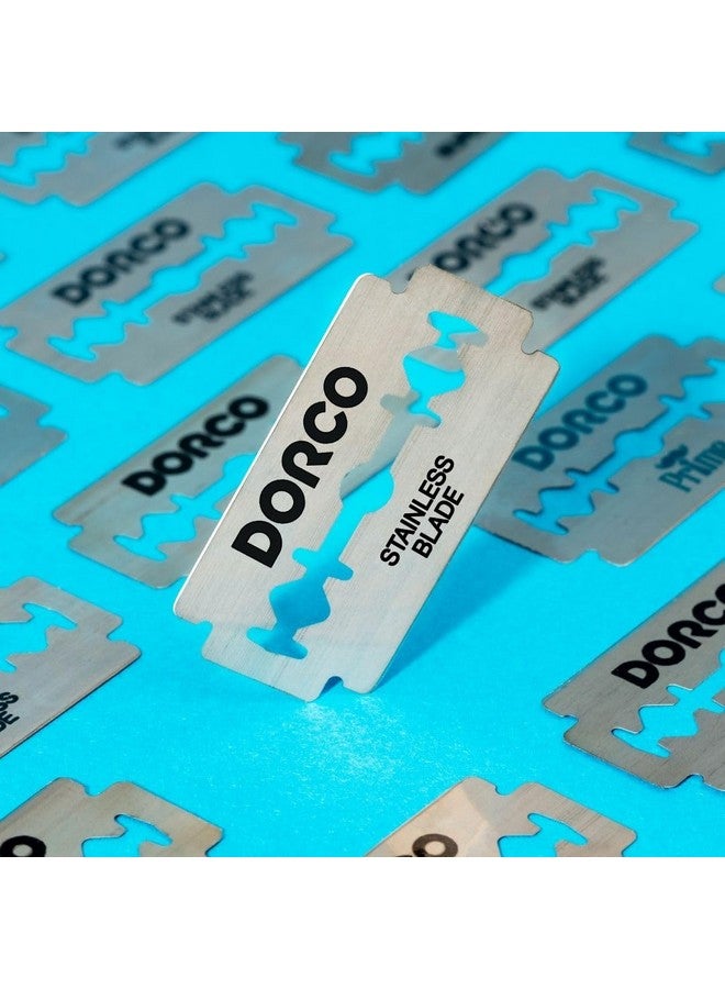 دروكو شفرات حلاقة مزدوجة الحافة St300 Platinum Extra - 500 شفرة | شفرات حلاقة ممتازة من الفولاذ المقاوم للصدأ لحلاقة ناعمة ودقيقة - Image 5