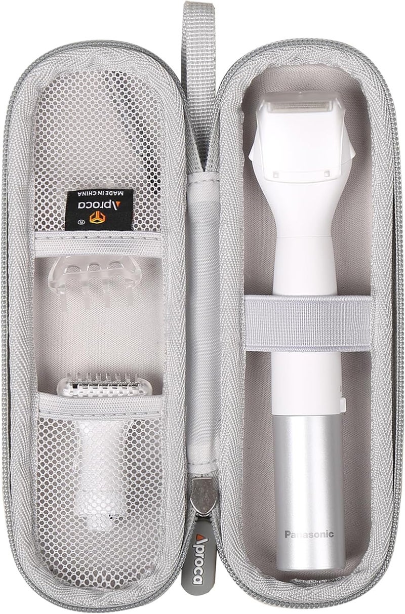 Aproca Hard Travel Storage Case, for Panasonic Bikini Trimmer Shaver and 4 Attachments