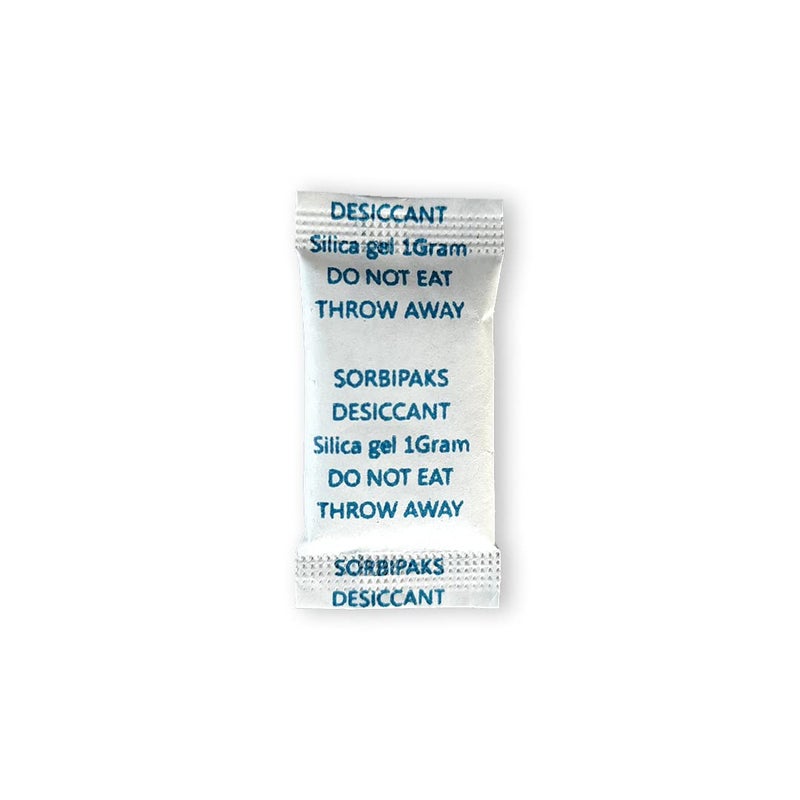 SORBIPAKS SORBIPAKS 1 Gram Silica Gel Packets Pack of 500 Dehumidifier Desiccant Moisture Absorber Silica Gel Pouches for DSLR Cameras Lenses Mobile phone Electronic gadgets Bedroom Cupboard Shoesach
