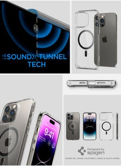 Spigen غطاء حماية ألترا هايبرد ماج لجهاز آيفون 14 برو ماكس مع ماج سيف - ألياف الكربون  - Image 5
