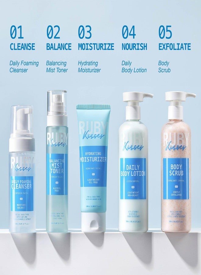 Ruby Kisses Hydrating Face Moisturizer, Lightweight & Oil Free, Suitable for Sensitive, All Skin Types, Fast Absorbing, Antioxidant Ingredients Locks in Moisture Up to 24hrs, Made in Korea - Image 5