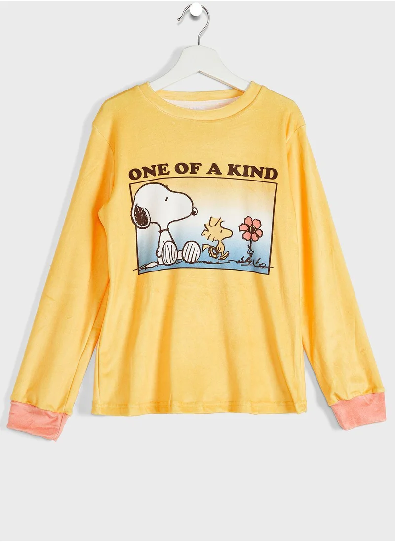 Peanuts Youth Snoopy Pyjama Set