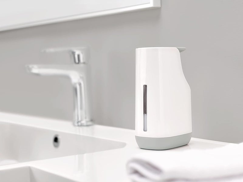 VUNEXO Slim Compact Soap Dispenser with NonDrip Nozzle Liquid Soap Dispenser Hands Free Shampoo Hand Sanitizer Dispenser for Bathroom Kitchen and Office Multicolor - Image 3