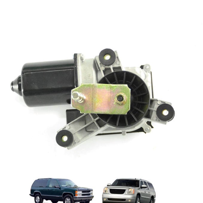 601101 New Front Windshield Wiper Motor Compatible With 19992000 Gmc Cadillac 19921997 Chevrolet Blazer 19952000 Tahoe Gmc Yukon 19961997 Oldsmobile Isuzu Replacement 12368702