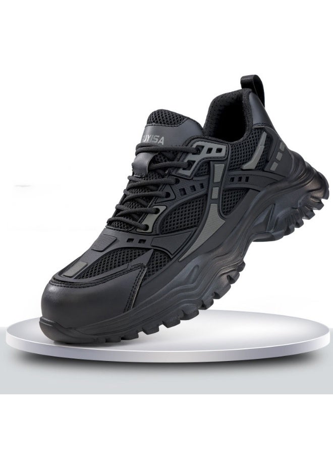 NIBEMINENT Work Safety Shoes Steel Toe Cap Work Shoes Protection Sneakers Work Boots Indestructible shoes Puncture-Proof Boots - Image 1