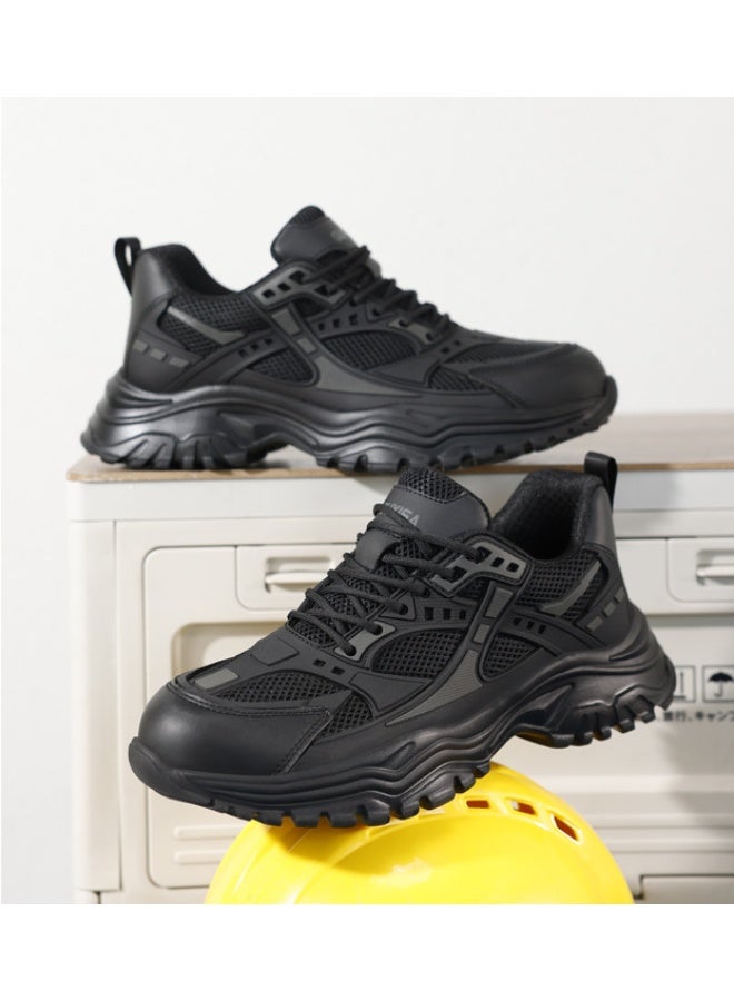 NIBEMINENT Work Safety Shoes Steel Toe Cap Work Shoes Protection Sneakers Work Boots Indestructible shoes Puncture-Proof Boots - Image 2