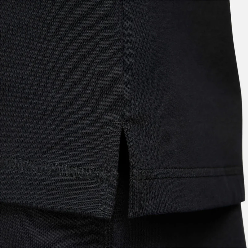 Nike Black Men's Club Long-Sleeve Polo Shirt for Men | Best Price UAE