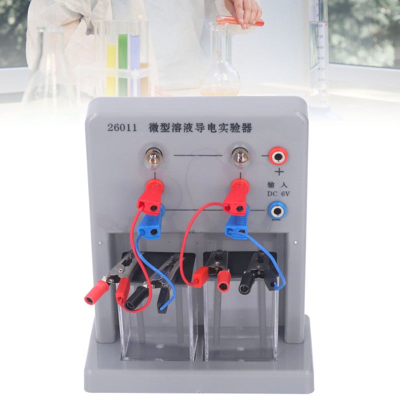 جهاز اختبار التوصيلية الحلول الصغيرة (Micro Solution Conductivity Tester) كاشف توصيلية كهروية لمحلول الإلكتروليت بأضواء LED لاختبار الكيمياء - Image 3