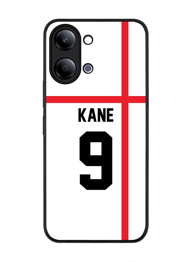 Stylizedd For vivo Y21 / Y11 Case,Slim fit Camera Protection, Shockproof Thin Phone cover  - Football - England,  Kane - Image 1