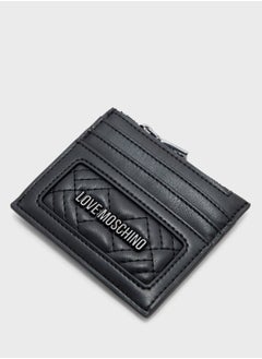 Love Moschino Logo Detailed Zip Over Wallet  - Image 4