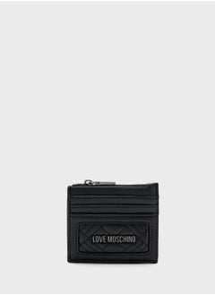 Love Moschino Logo Detailed Zip Over Wallet  - Image 1