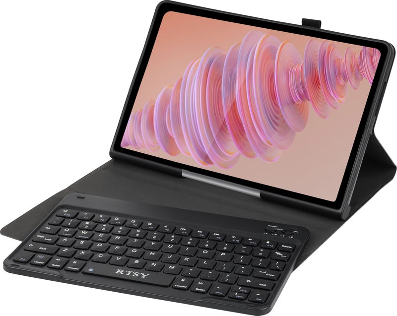 RTSY Keyboard Case for for Lenovo Tab Plus 11.5 Inch 2024 with Anti Drops Keys, PU Leather Case with Magnetically Detachable Wireless Bluetooth KB - Image 5