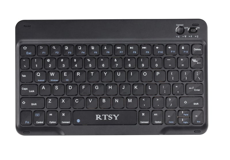 RTSY Keyboard Case for for Lenovo Tab Plus 11.5 Inch 2024 with Anti Drops Keys, PU Leather Case with Magnetically Detachable Wireless Bluetooth KB - Image 4