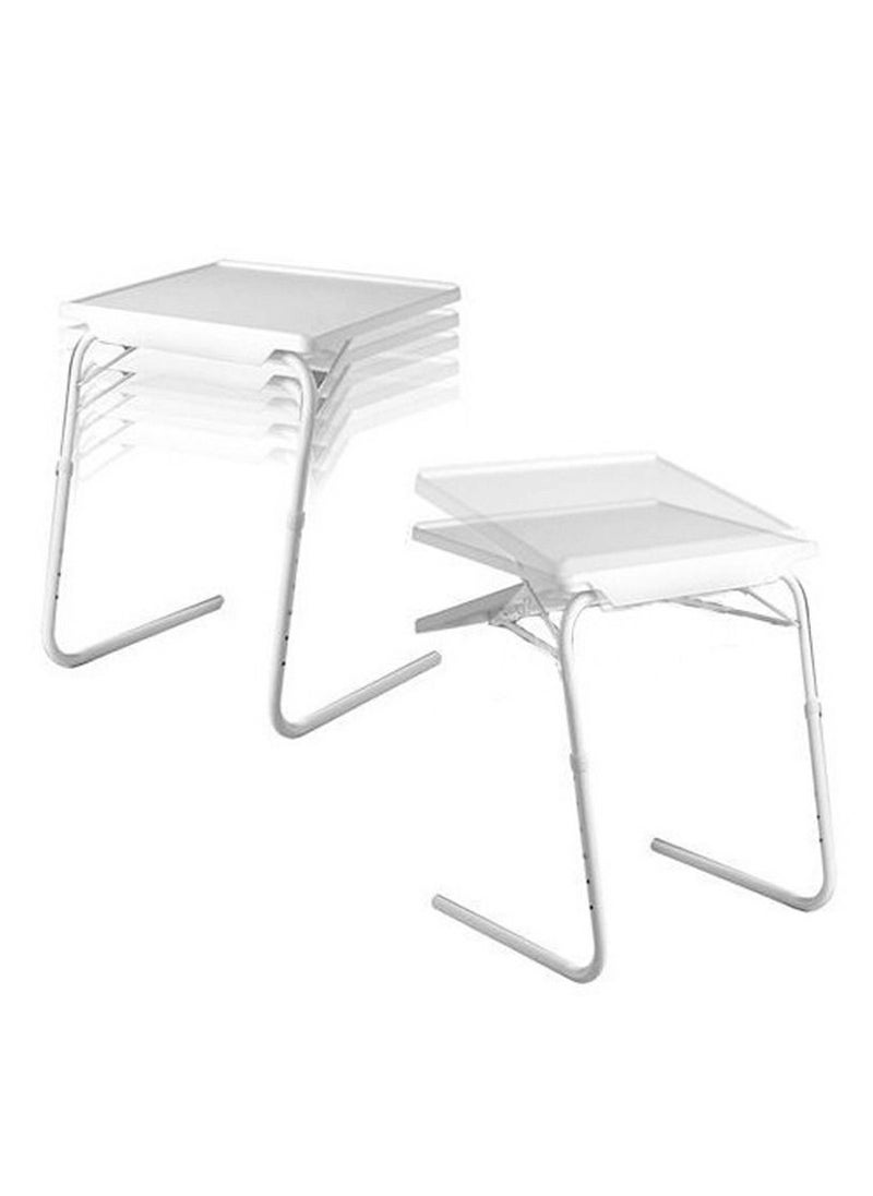 Table Mate طاولة قابلة للطي والحمل وقابلة للتعديل وطاولة كمبيوتر محمول وسرير وطاولة مكتب وطاولة عشاء وتلفزيون  - Image 2