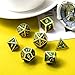 DNDND Metal Dice Set DDGlitter Green Heavy DND Dice with Free Metal Case for Role Playing Games Dungeons and Dragons - Image 4