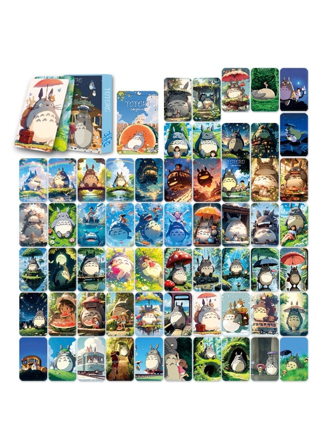 NIBEMINENT 92 Pcs Cartoon My Neighbor Totoro Double-sided Lomo Cards Card For Fans Collection Gifts - Image 3