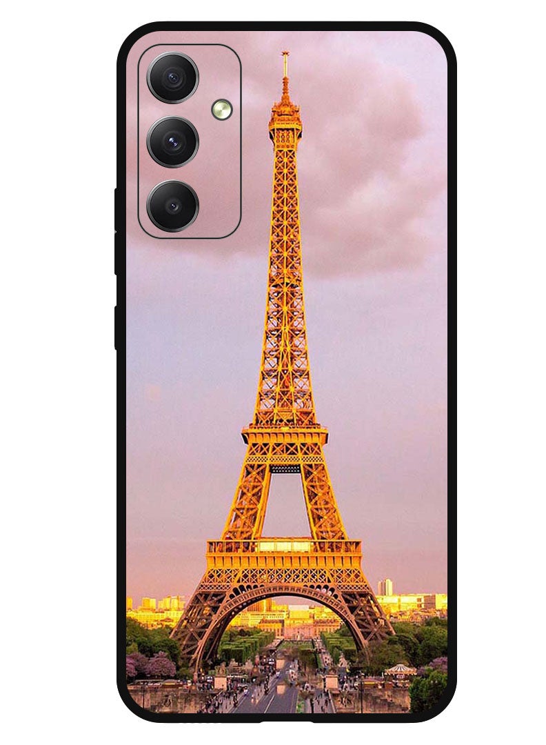 Theodor Protective Case Anti Scratch Shock Proof Bumper Cover For Samsung Galaxy F14 Eiffel Tower - Image 1