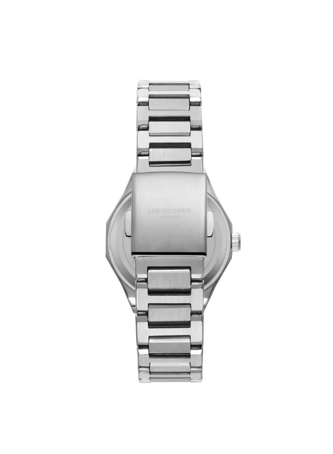 Lee Cooper Lee Cooper Women's VX36E1 Movement Watch, Multi Function Display and Metal Strap - LC08019.370, Green