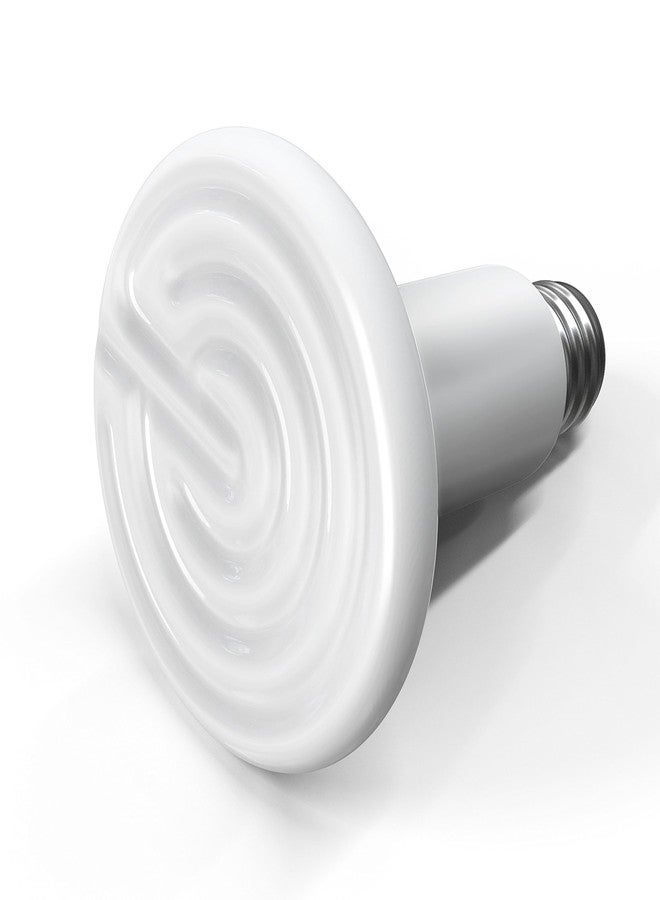 باعث حرارة سيراميكي YSSOA بقوة 150 واط، مصابيح حرارية للزواحف، مصباح حراري سيراميكي للزواحف والبرمائيات والدجاج والكلاب والقطط، عبوة واحدة، أبيض - Image 1