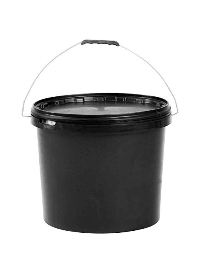 Beorol دلو بيو رول مع غطاء ومقبض معدني مرن للبنائين، البستانيين، الهواة، الرسامين (18 لتر) - Image 1