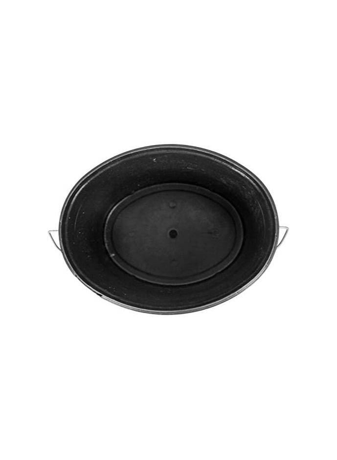 Beorol دلو بيو رول مع غطاء ومقبض معدني مرن للبنائين، البستانيين، الهواة، الرسامين (18 لتر) - Image 2