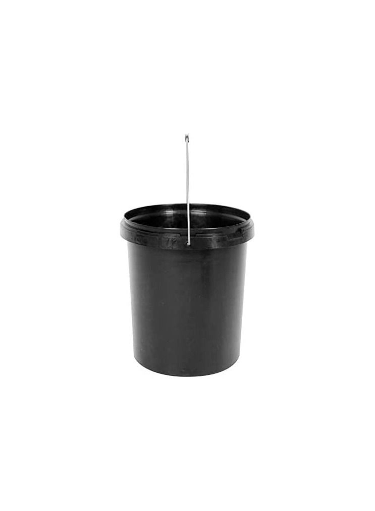 Beorol دلو بيو رول مع غطاء ومقبض معدني مرن للبنائين، البستانيين، الهواة، الرسامين (18 لتر) - Image 4